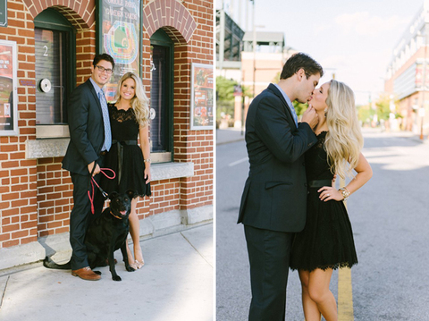Baltimore City Engagement by Brittany DeFrehn Photography