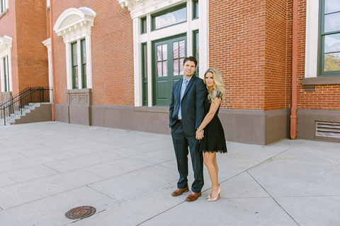 Baltimore City Engagement by Brittany DeFrehn Photography