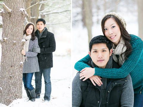 Snowy Winter Photos in Rockville, MD by Ann Hoang