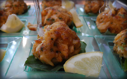 Crabcakes and Lemon by Rouge Fine Catering