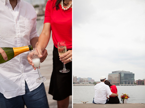 Popeye Inspired Engagement by Anne Herbert Photography