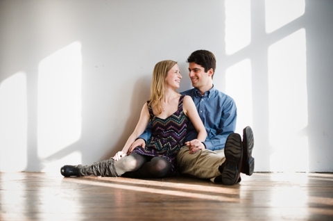 Druid Hill Engagement by Kirsten Marie Photography