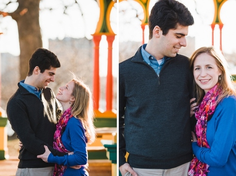 Druid Hill Engagement by Kirsten Marie Photography