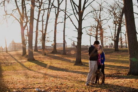 Druid Hill Engagement by Kirsten Marie Photography