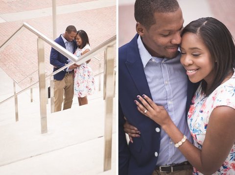 Downtown Baltimore Engagement Photos  || Clapp Studios  || Charm City Wed  ||  www.charmcitywed.com