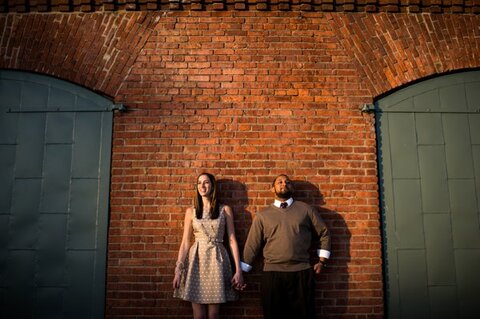 Baltimore Waterfront Engagement Photos  ||  Daniel Moyer Photography  ||  Charm City Wed  || www.charmcitywed.com