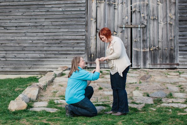same-sex engagement proposal