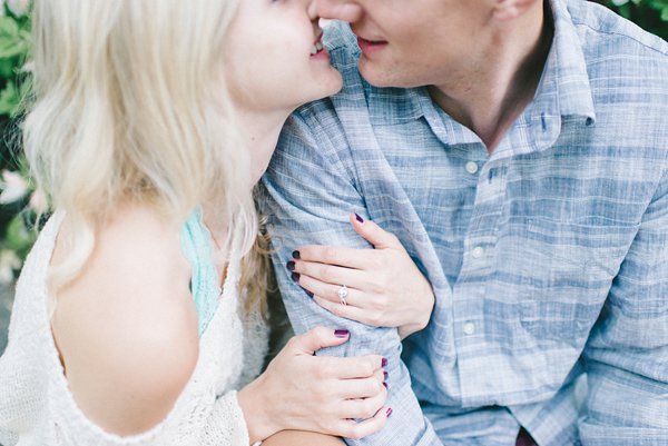 Brookside Gardens Engagement Photos  ||  Elizabeth Fogarty Photography  || Charm City Wed  ||  www.charmcitywed.com