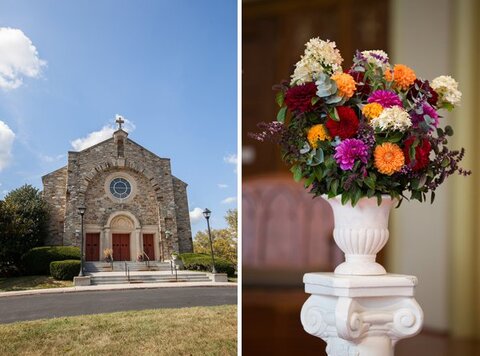 St. Pius X Wedding Ceremony  ||   Carly Fuller Photography   ||   Charm City Wed  ||   www.charmcitywed.com  