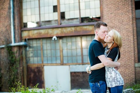 Graffiti Alley Engagement Photos  ||   Photography by Brea  ||   Charm City Wed  ||  www.charmcitywed.com