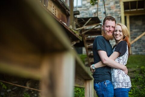 Graffiti Alley Engagement Photos  ||   Photography by Brea  ||   Charm City Wed  ||  www.charmcitywed.com