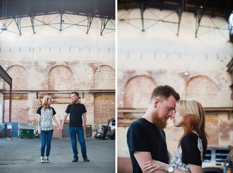 Clipper Mill Engagement Photos  ||   Photography by Brea  ||   Charm City Wed  ||  www.charmcitywed.com