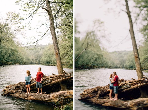 GunPowder Fall Engagement Session  ||  Kate Ann Photography  || Charm City Wed  ||  www.charmcitywed.com