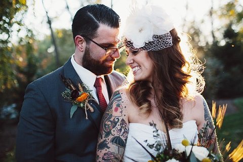 Bride with Tattoos  ||   Sarah Culver Photography  ||   Charm City Wed   ||   www.charmcitywed.com