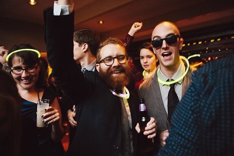 Glowstick Wedding Reception  ||   Sarah Culver Photography  ||   Charm City Wed   ||   www.charmcitywed.com