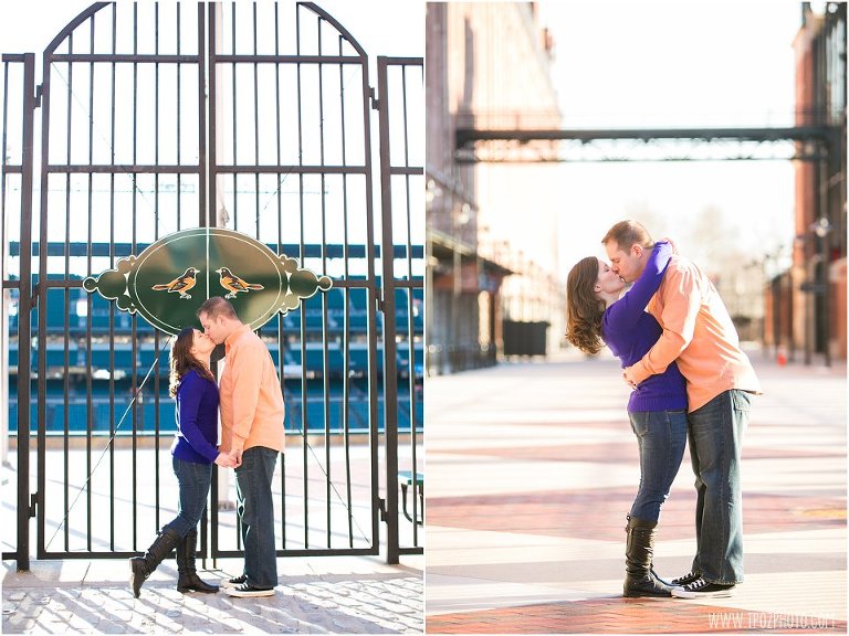 Camden Yards Engagement Session  ||   tPoz Photography  ||  Charm City Wed   ||   www.charmcitywed.com
