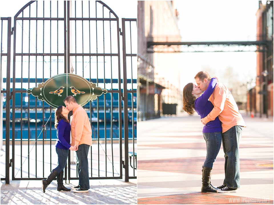 Camden Yards Engagement Session  ||   tPoz Photography  ||  Charm City Wed   ||   www.charmcitywed.com