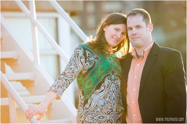 Tide Point Engagement Photos  ||   tPoz Photography  ||  Charm City Wed   ||   www.charmcitywed.com