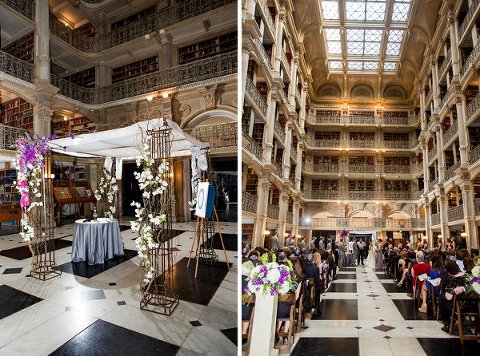 Peabody Library Wedding  ||  Photography by Ellen  ||  Charm City Wed   ||   www.charmcitywed.com