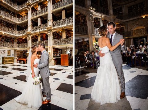 Peabody Library Wedding  ||  Photography by Ellen  ||  Charm City Wed   ||   www.charmcitywed.com