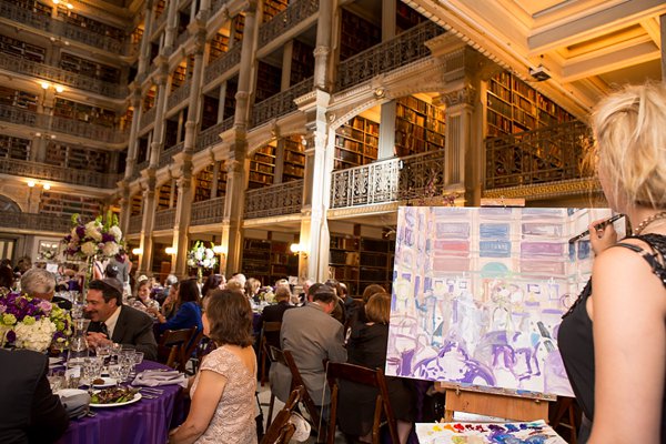Peabody Library Wedding || Photography by Ellen || Charm City Wed || www.charmcitywed.com Peabody Library Wedding || Photography by Ellen || Charm City Wed || www.charmcitywed.com