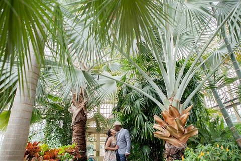 Remington + Rawlings Conservatory Engagement Photos  ||   Erika Layne Photography  ||    Charm City Wed  ||   www.charmcitywed.com