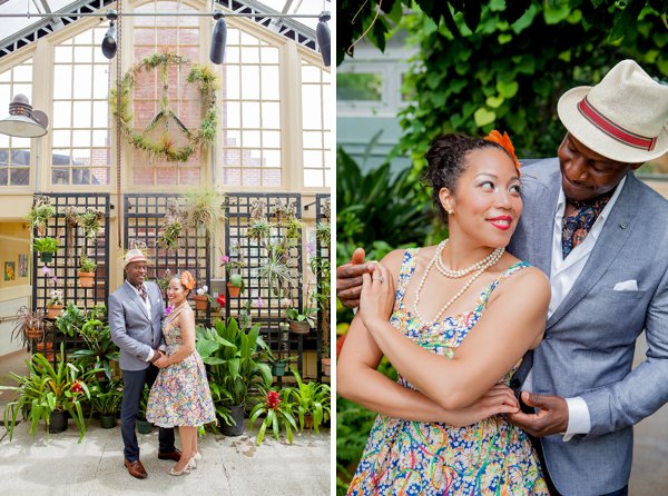Remington + Rawlings Conservatory Engagement Photos || Erika Layne Photography || Charm City Wed || www.charmcitywed.com Remington + Rawlings Conservatory Engagement Photos || Erika Layne Photography || Charm City Wed || www.charmcitywed.com