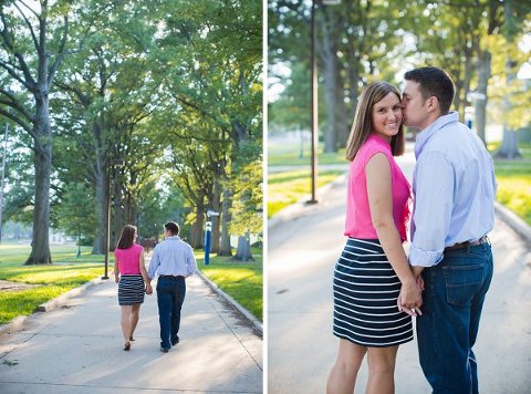University of Maryland College Park Engagement Photos  ||  Photography by Brea  ||  Charm City Wed  ||   www.charmcitywed.com