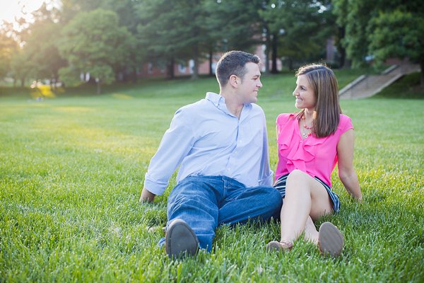 University of Maryland College Park Engagement Photos  ||  Photography by Brea  ||  Charm City Wed  ||   www.charmcitywed.com