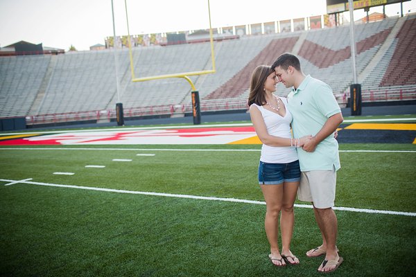 University of Maryland College Park Engagement Photos  ||  Photography by Brea  ||  Charm City Wed  ||   www.charmcitywed.com