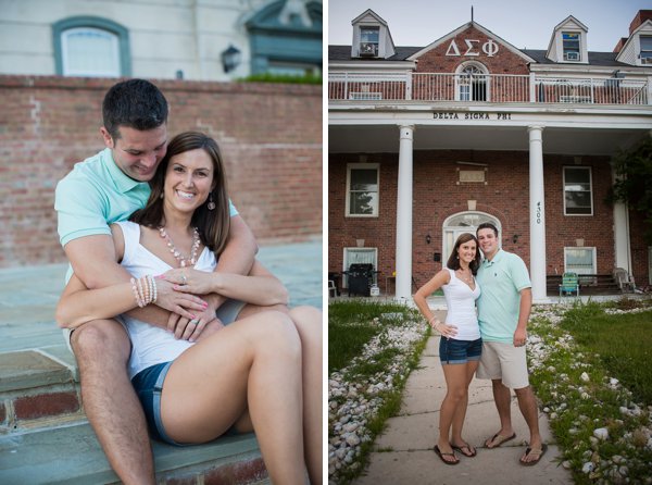 University of Maryland College Park Engagement Photos  ||  Photography by Brea  ||  Charm City Wed  ||   www.charmcitywed.com