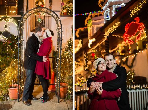 34th Street Hampden Holiday Engagement Session  ||  Photography by Brea   ||  Charm City Wed  ||   www.charmcitywed.com