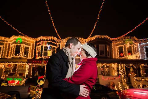 34th Street Hampden Holiday Engagement Session  ||  Photography by Brea   ||  Charm City Wed  ||   www.charmcitywed.com