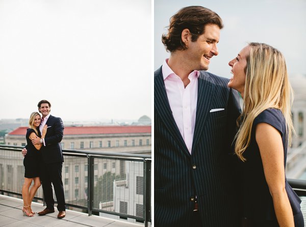 DC Newseum Engagement Session  ||  Ellie Be Photography   ||  Charm City Wed  ||  www.charmcitywed.com