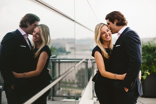 DC Newseum Engagement Session  ||  Ellie Be Photography   ||  Charm City Wed  ||  www.charmcitywed.com