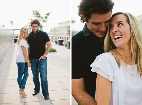 DC Newseum Engagement Session  ||  Ellie Be Photography   ||  Charm City Wed  ||  www.charmcitywed.com