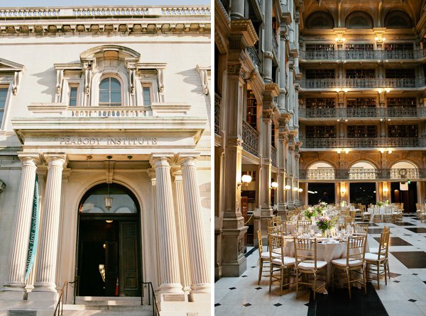 George Peabody Library Wedding  ||  Isabelle Selby Photography  ||  Charm City Wed  ||  www.charmcitywed.com