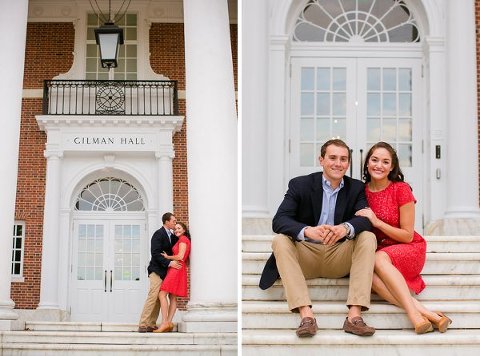 Johns Hopkins Engagement Session  ||  Dana Cubbage Weddings  ||  www.charmcitywed.com