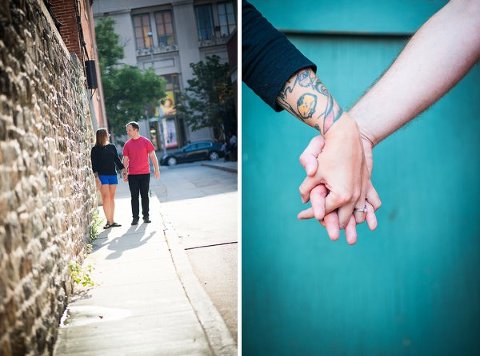 Record Store Romance Engagement Session  ||  K.Rainier Photography   ||   Charm City Wed  ||  www.charmcitywed.com