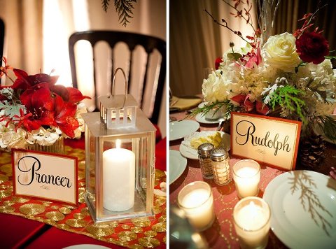 Christmas Wedding at Turf Valley - Vanlandingham Design Studio  ||  Maria Linz Photography  ||  Charm City Wed  ||   www.charmcitywed.com