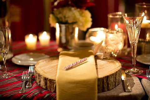 Christmas Wedding at Turf Valley - Vanlandingham Design Studio  ||  Maria Linz Photography  ||  Charm City Wed  ||   www.charmcitywed.com