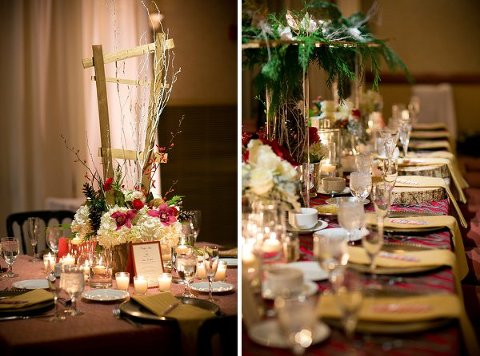 Christmas Inspired Wedding at Turf Valley - Vanlandingham Design Studio  ||  Maria Linz Photography  ||  Charm City Wed  ||   www.charmcitywed.com