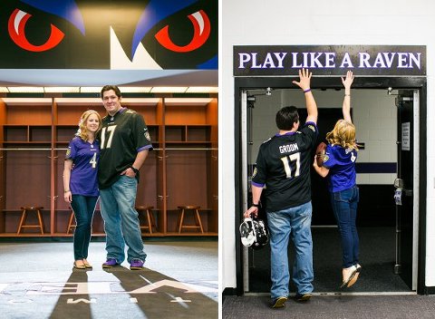 Baltimore Ravens Weddings ||  tPoz Photo  ||  Charm City Wed  ||  www.charmcitywed.com