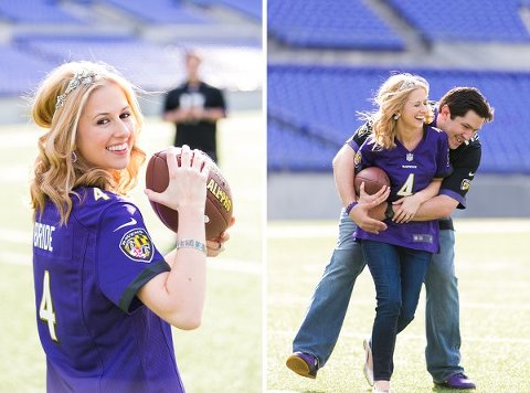 Baltimore Ravens Weddings ||  tPoz Photo  ||  Charm City Wed  ||  www.charmcitywed.com