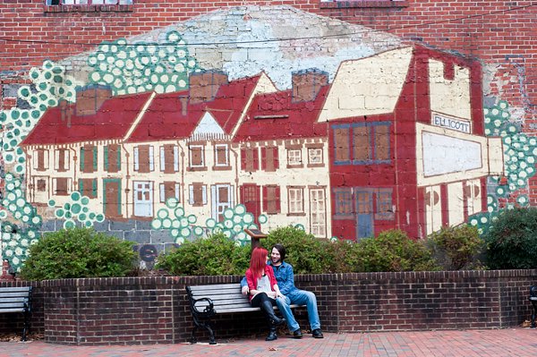 Fun & Funky Ellicott City Engagement Session  ||   Jennifer Smutek Photography  ||  Charm City Wed  ||  www.charmcitywed.com