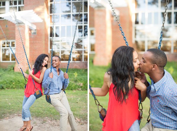 St. Mary's College - Southern Maryland Engagement Session  ||  Laura Elizabeth Photography  ||  Charm City Wed  ||   www.charmcitywed.com
