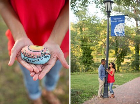 St. Mary's College - The Point Engagement Session  ||  Laura Elizabeth Photography  ||  Charm City Wed  ||   www.charmcitywed.com