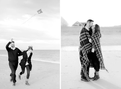 Winter Beach Engagement Photos  ||  Lauren Werkheiser Photography ||  Charm City Wed  ||  www.charmcitywed.com
