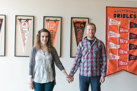 Oriole Park Engagement Session  ||  Joy Michelle Photography  ||  Charm City Wed  ||  www.charmcitywed.com