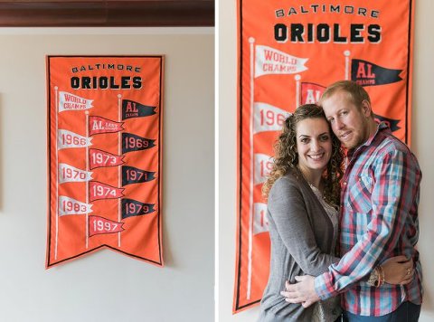 Oriole Park Engagement Session  ||  Joy Michelle Photography  ||  Charm City Wed  ||  www.charmcitywed.com